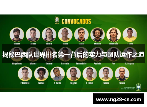 揭秘巴西队世界排名第一背后的实力与团队运作之道 揭秘巴西队世界排名第一背后的实力与团队运作之道